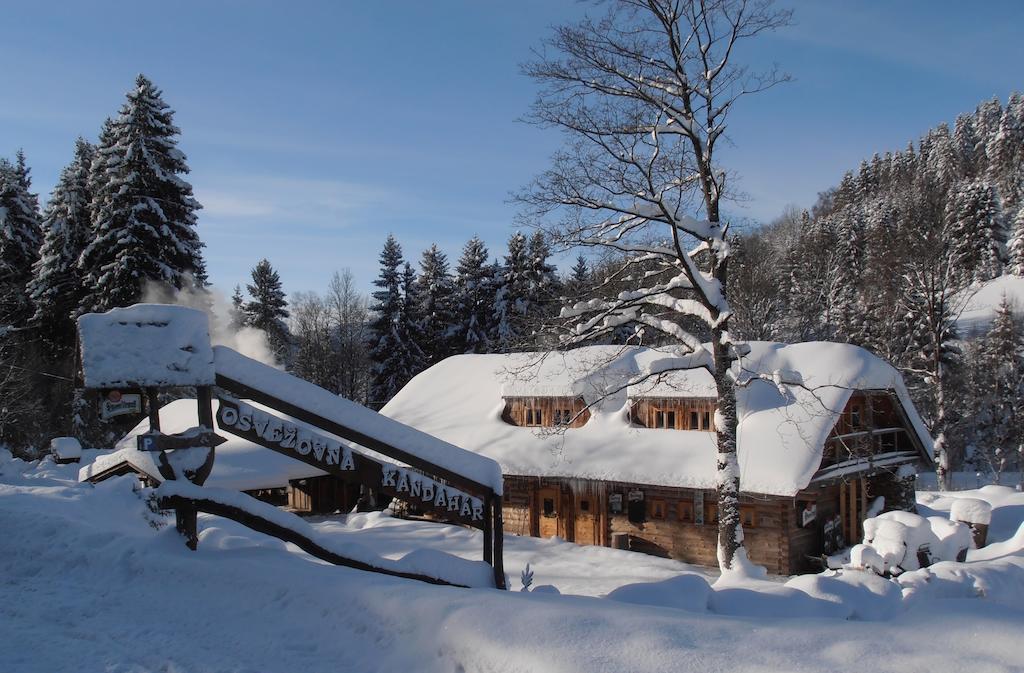 Osvezovna Kandahar Hotel Železná Ruda Eksteriør billede