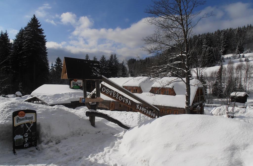 Osvezovna Kandahar Hotel Železná Ruda Eksteriør billede